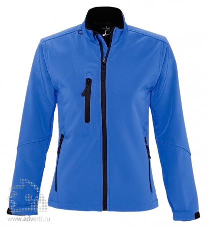 Куртка на молнии Roxy 340, женская, синяя