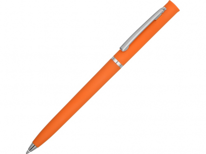 Ручка пластиковая шариковая Navi soft-touch, оранжевая