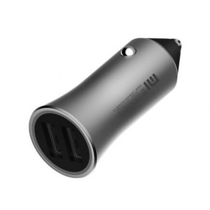 Автомобильное зарядное устройство Xiaomi Car Charger Fast Charge Version 18W 2 USB