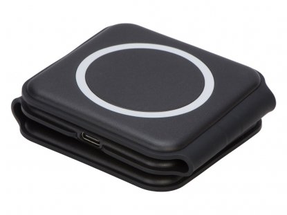 Беспроводное зарядное устройство 3-в-1 Road, 15 Вт, черное