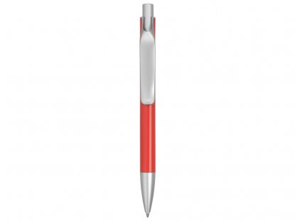 Ручка металлическая шариковая Large, красная, вид сзади