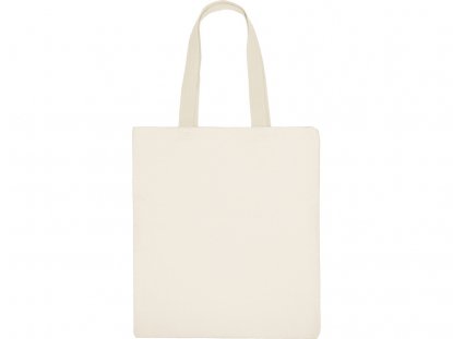Сумка для шопинга Steady хлопковая с парусиновыми ручками, 260 г/м2, натуральная