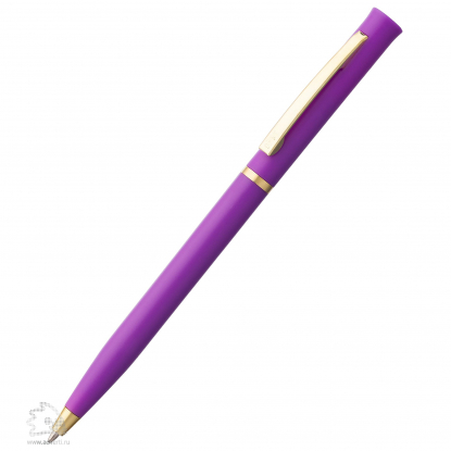 Шариковая ручка Euro Gold, фиолетовая