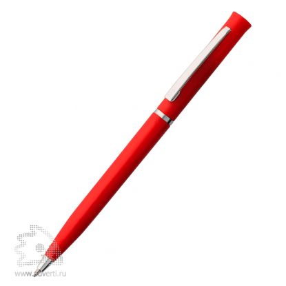 Шариковая ручка Euro Chrome, красная