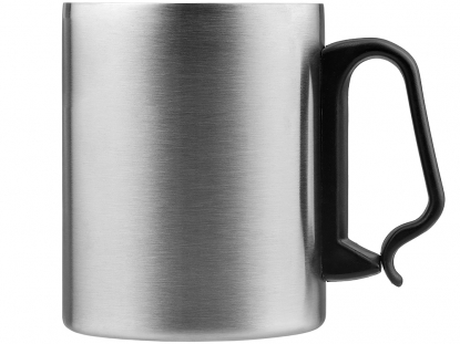 Стальная кружка с двойными стенками Climber Max, черная