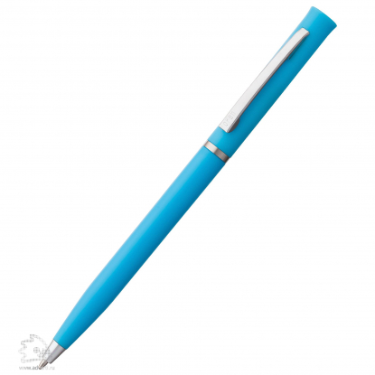 Шариковая ручка Euro Chrome, голубая