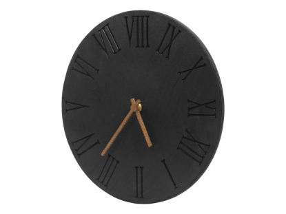 Часы деревянные Лиара, черные