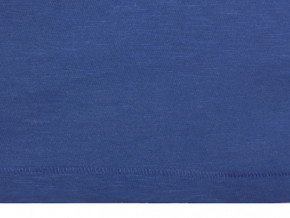 Футболка из текстурного джерси Portofino, унисекс, синяя