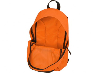 Рюкзак Смарт, оранжевый, открытый