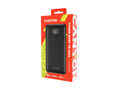Внешний аккумулятор PB-2002, 20000 mAh, черный