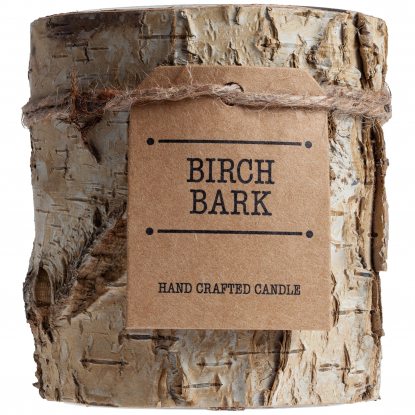 Свеча Birch Bark, средняя, спереди