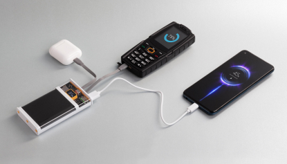 Зарядное (22.5W) устройство Link, 10000 mAh, пример использования
