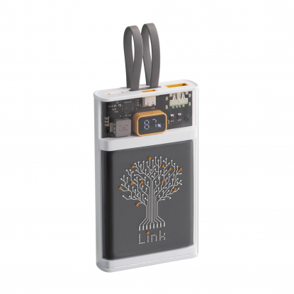 Зарядное (22.5W) устройство Link, 10000 mAh, пример нанесения