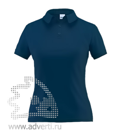Рубашка поло Stan Premium W, женская, темно-синяя