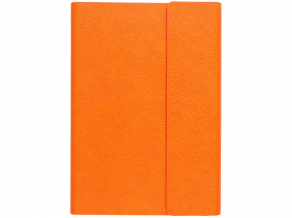 Ежедневник А5 недатированный с магнитным клапаном Venezia, оранжевый