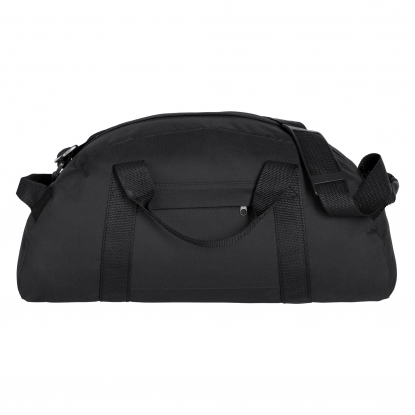 Спортивная сумка Portage, чёрная, вид спереди