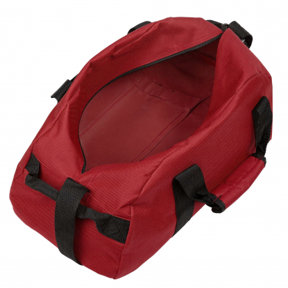 Спортивная сумка Portage, красная, в открытом виде
