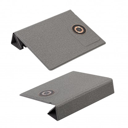 Настольная складная подставка Cool Mat с беспроводной зарядкой