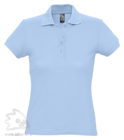 Рубашка поло Passion 170, женская, голубая
