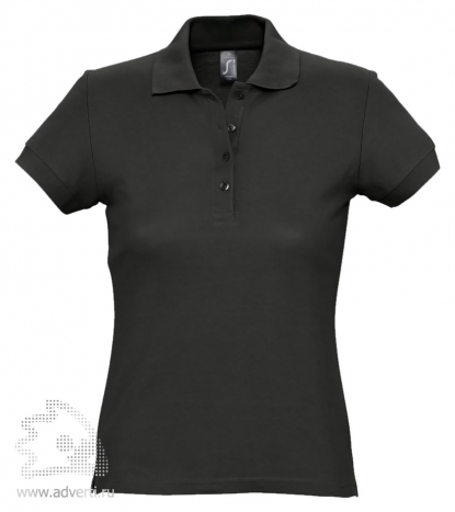 Рубашка поло Passion 170, женская, черная