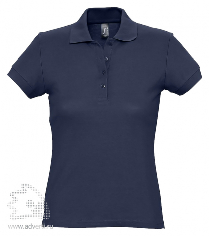 Рубашка поло Passion 170, женская, темно-синяя