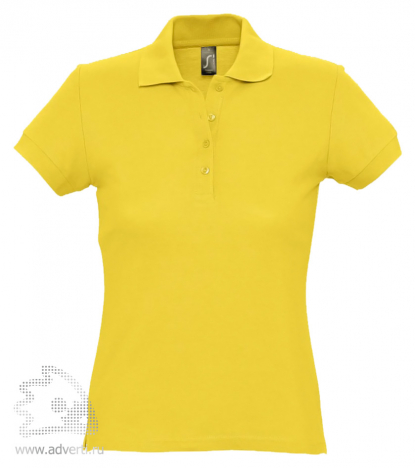Рубашка поло Passion 170, женская, желтая
