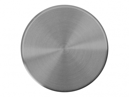 Вакуумная термобутылка Cask, soft-touch, серебристая