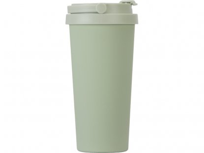 Вакуумная термокружка Grant, soft-touch, оливковая
