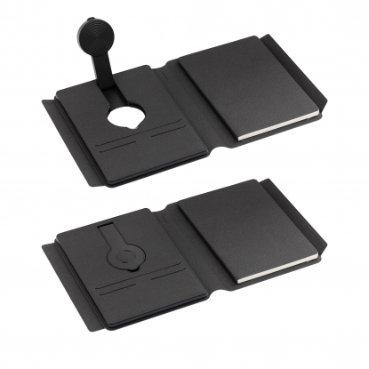 Папка А5 с беспроводным (10W) зарядным устройством 5000 mAh, с MagSafe и блокнотом