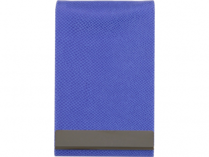 Визитница, синяя