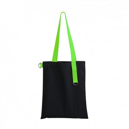 Шоппер Superbag black, зелёный