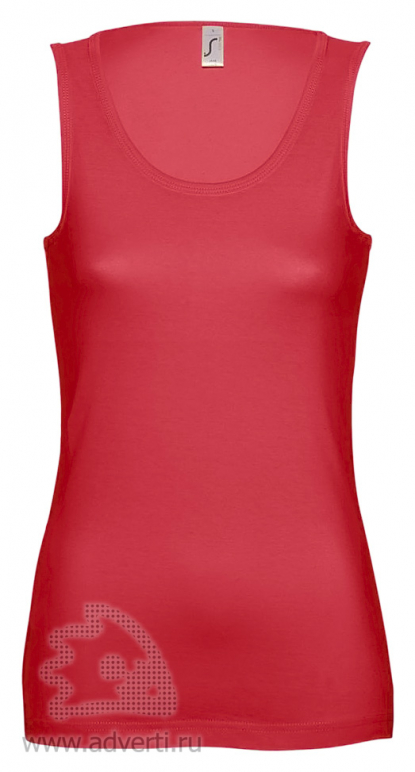 Майка Jane 150, женская, красная