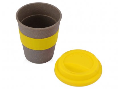 Стакан из бамбукового волокна Café, желтый