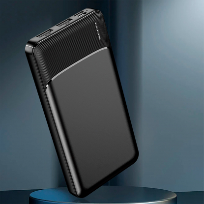Зарядное устройство Ten 10000 mAh, черное