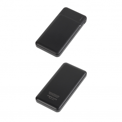 Зарядное устройство Ten 10000 mAh, черное