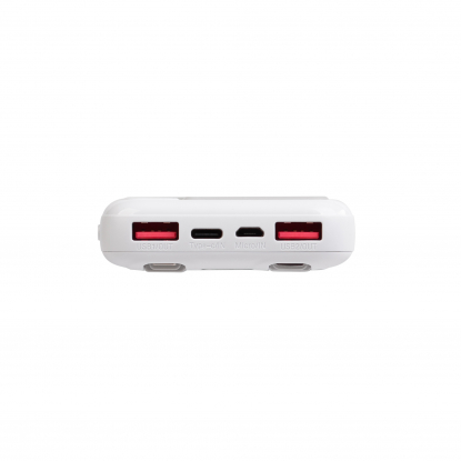 Зарядное устройство Connect 10000 mAh со встроенными Type-C/Lightning кабелями