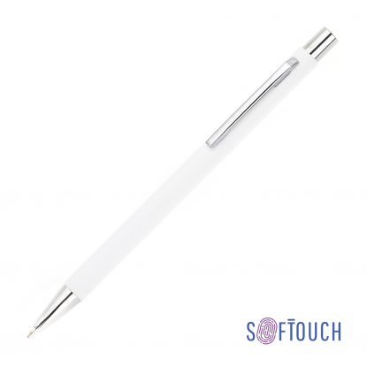 Блокнот Magnet с ручкой Trade на магните, с подставкой под смартфон, синий с белым