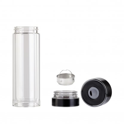 Заварочный термос Press, черный