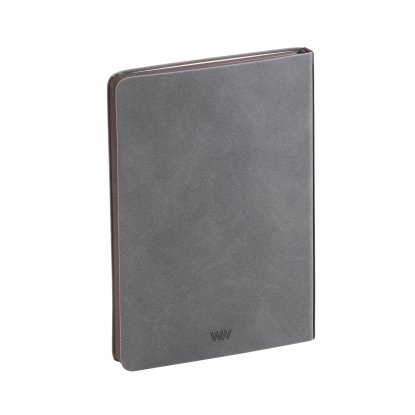 Ежедневник недатированный Турин, серый с черным