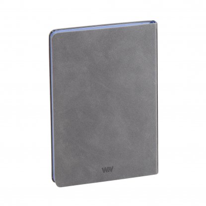 Ежедневник недатированный Турин, серый с синим