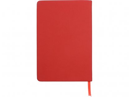 Блокнот А5 Magnet soft-touch с магнитным держателем для ручки, красный, обратная сторона