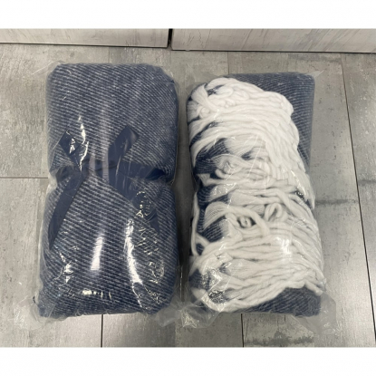 Плед акриловый SUPER SOFT NATURE, темно-синий