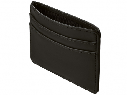 Картхолдер для двух карт и наличных денег с зажимом Crave, черный