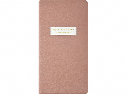 Еженедельник недатированный А6 Zefir, пыльно-розовый