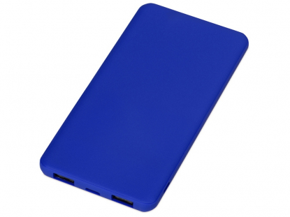 Портативное зарядное устройство Reserve с USB Type-C, 5000 mAh, синее