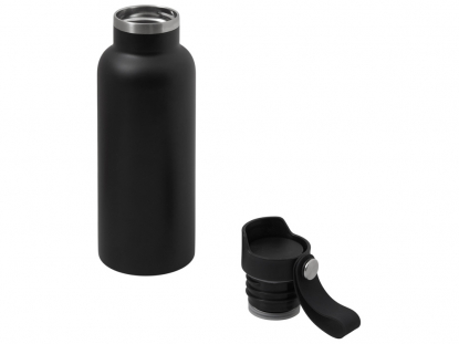 Вакуумная термобутылка Pelican, черная