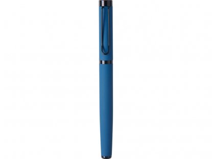 Подарочный набор из 2-х ручек Black Lama soft-touch, темно-синий