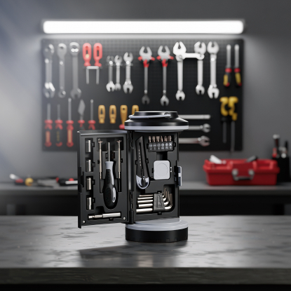 Набор инструментов Pod с фонарем