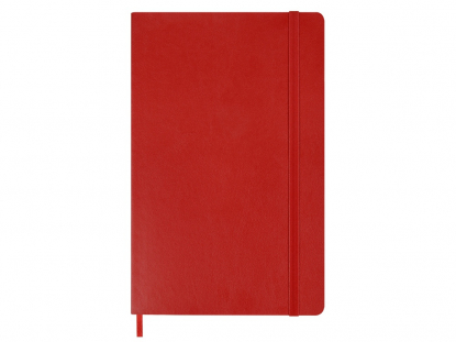 Записная книжка А5 Classic Soft, красная, спереди