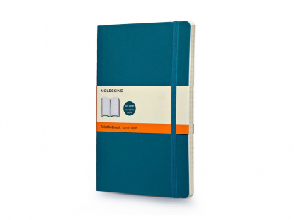 Записная книжка А5 Classic Soft, ярко-синяя